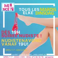 Gang bang & massages érotiques & soirée nudistes à partir de 19h