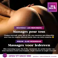 Gang bang & massages érotiques en apm & massages pour tous à partir de 19h