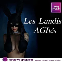 Lundis agi'tés + apm gangbang et massages érotiques