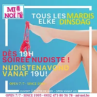 Soirée nudiste + apm gangbang et massages érotiques