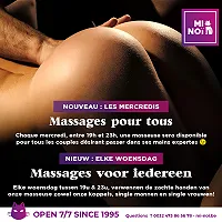 Massages pour tous + après midi gangbang et massages érotiques