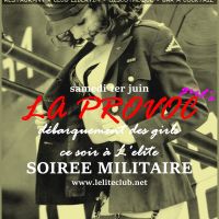 La provoc girl's soiree militaire